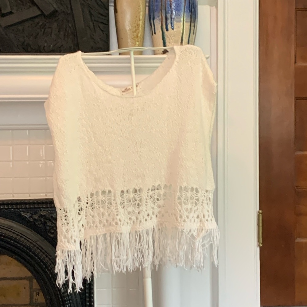Hollister oversized sleeveless sweater/poncho/‎ coverup. Worn twice